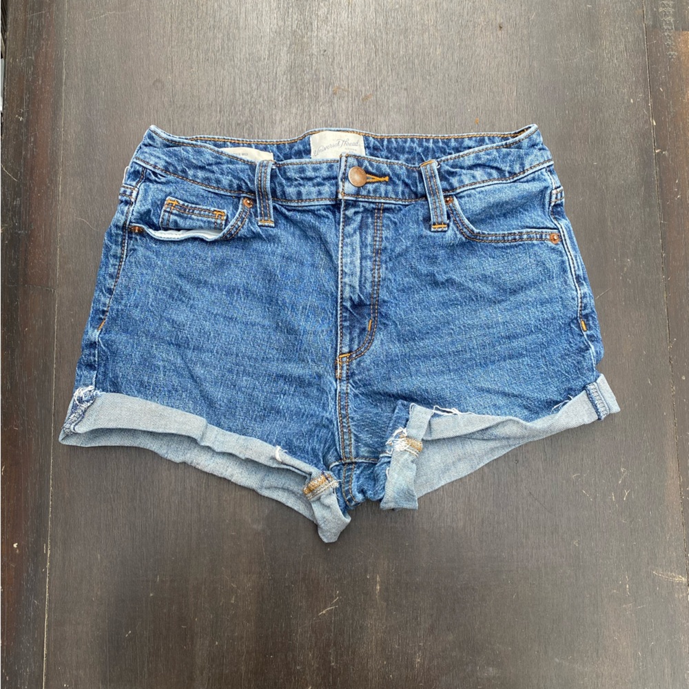 Women's Blue Denim Shorts